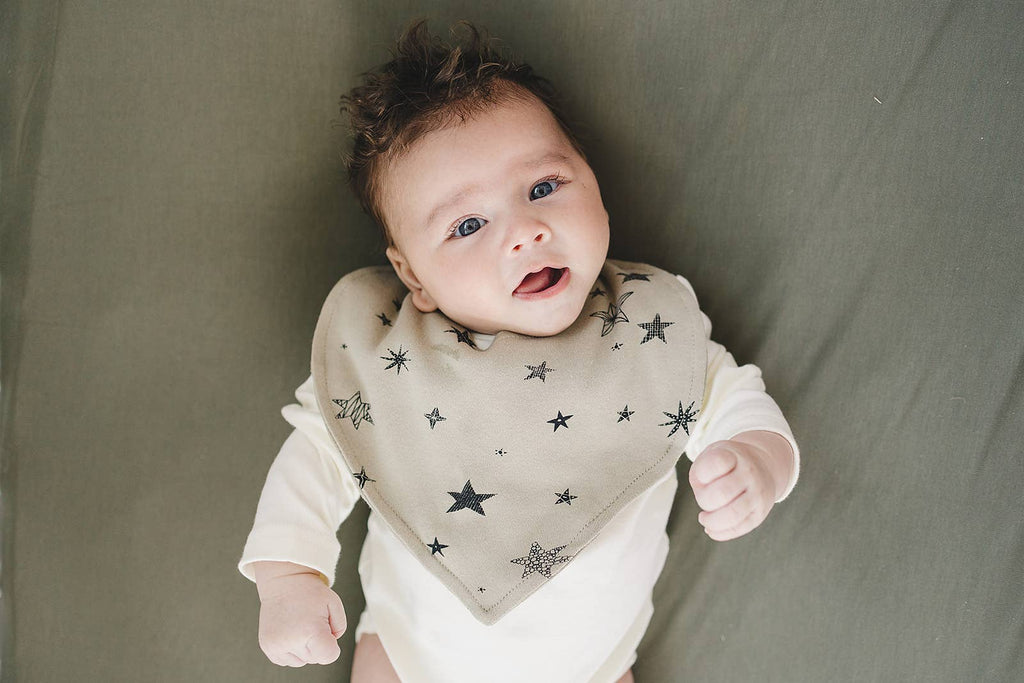 Organic Cotton Bib - Cosmic Stars