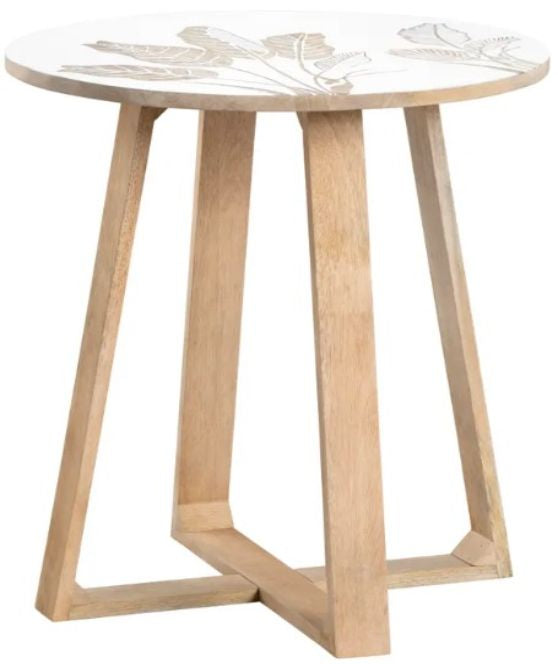 Seaside White Accent Table