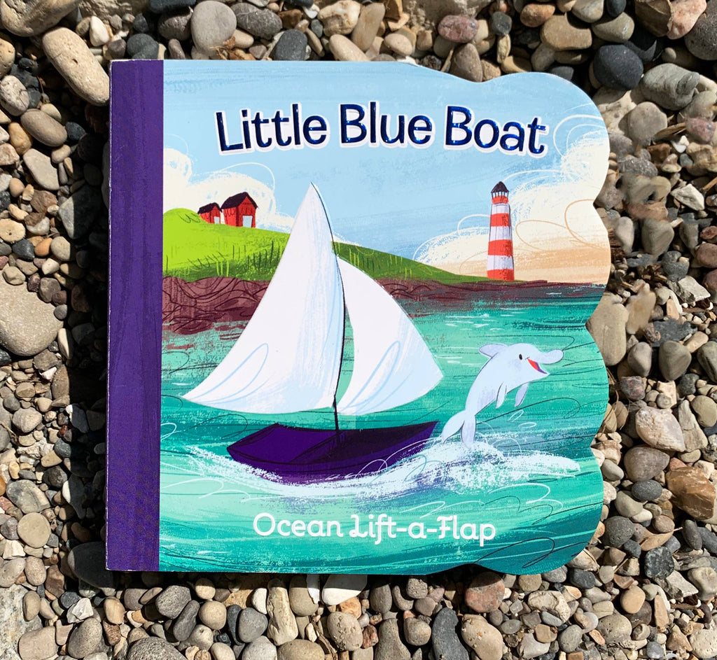 Little Blue Boat Ocean Lift A Flap
