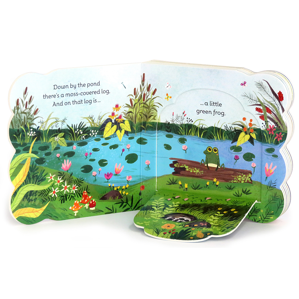Little Green Frog Pond Lift A Flap