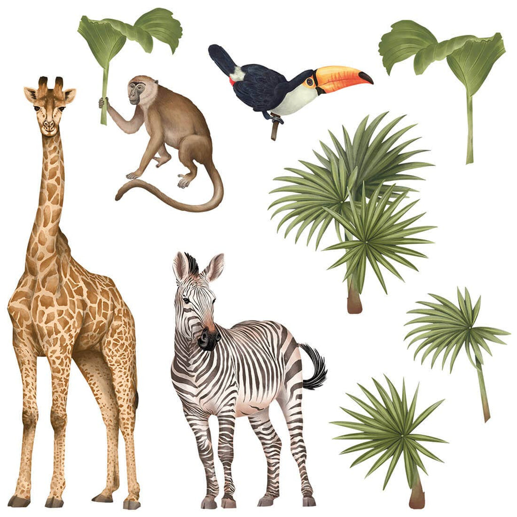 Wall Sticker | Safari Animals II