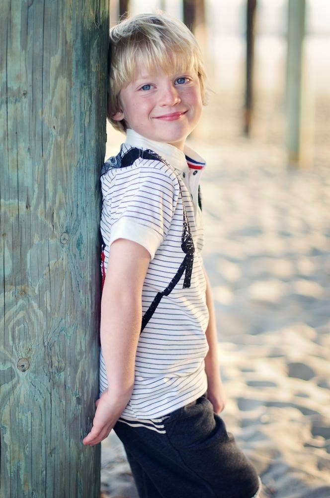 Skater Backpack Henley Bodysuit