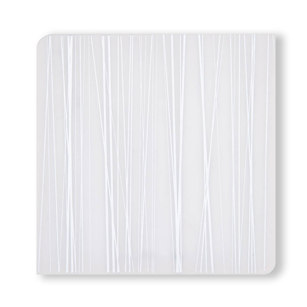 Coasters: Stream - Silver Set of 4