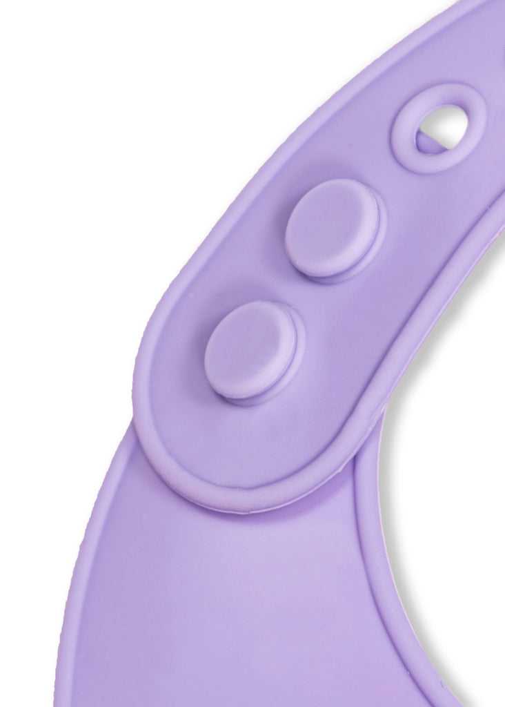 Bucket Bib: Badger Family - Lavender