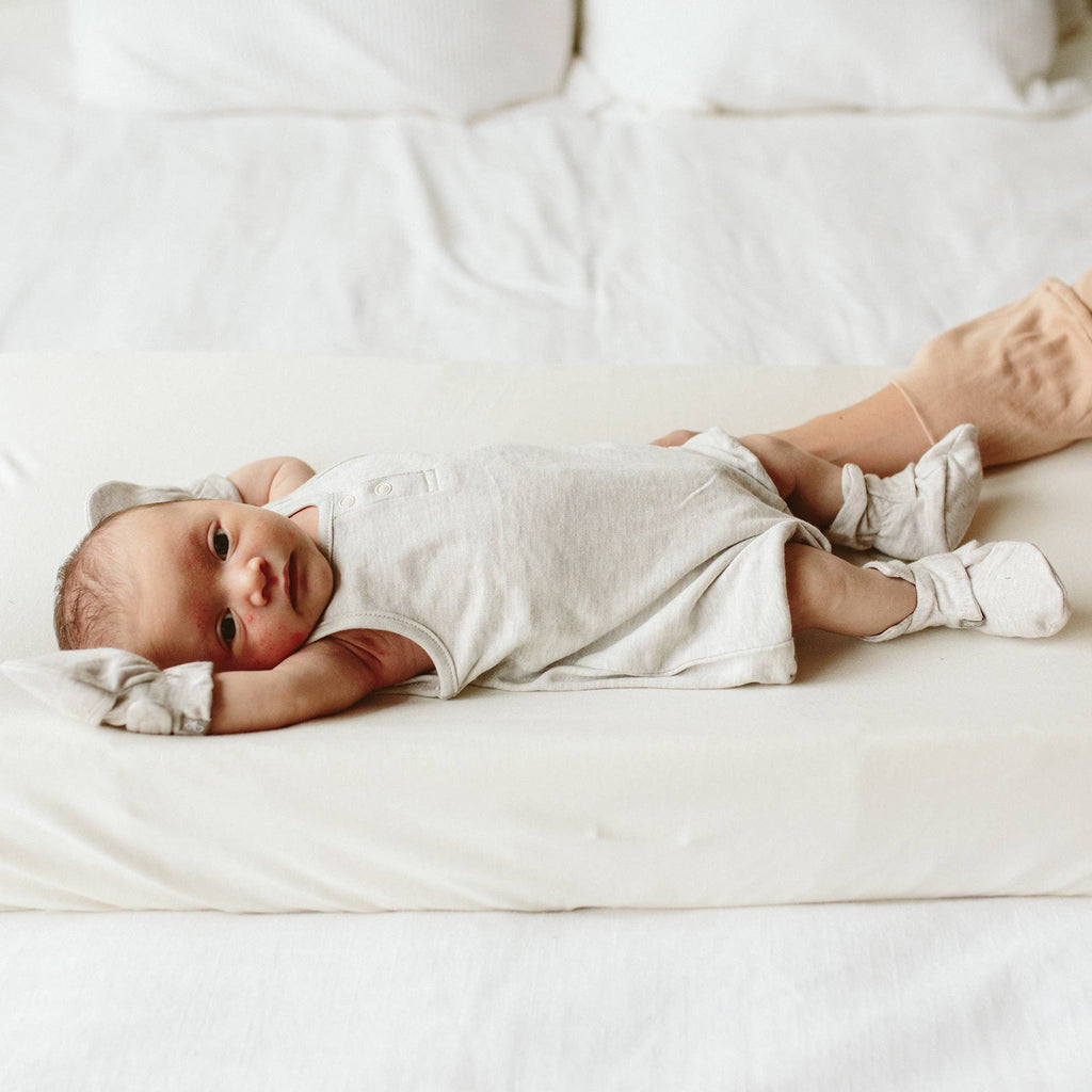 Stay On Baby Mitts - Storm Gray