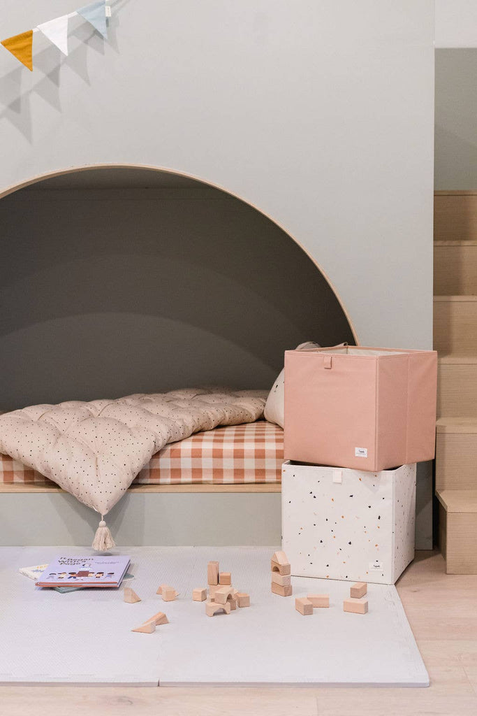 Recycled Fabric Storage Cube - Solid Colors