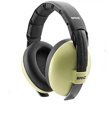 Baby Earmuffs Solids: Leaf Green