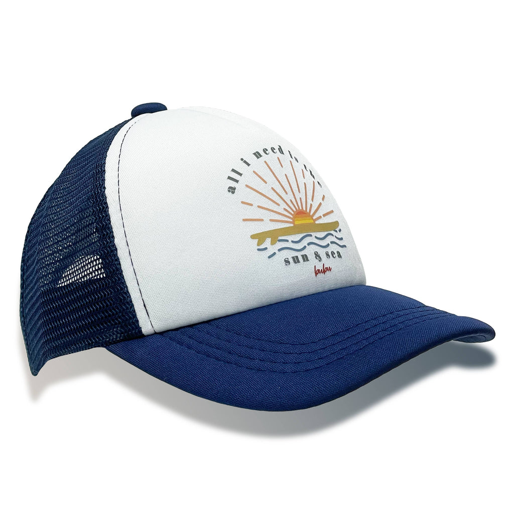Sun & Sea Trucker Hat (multi color)