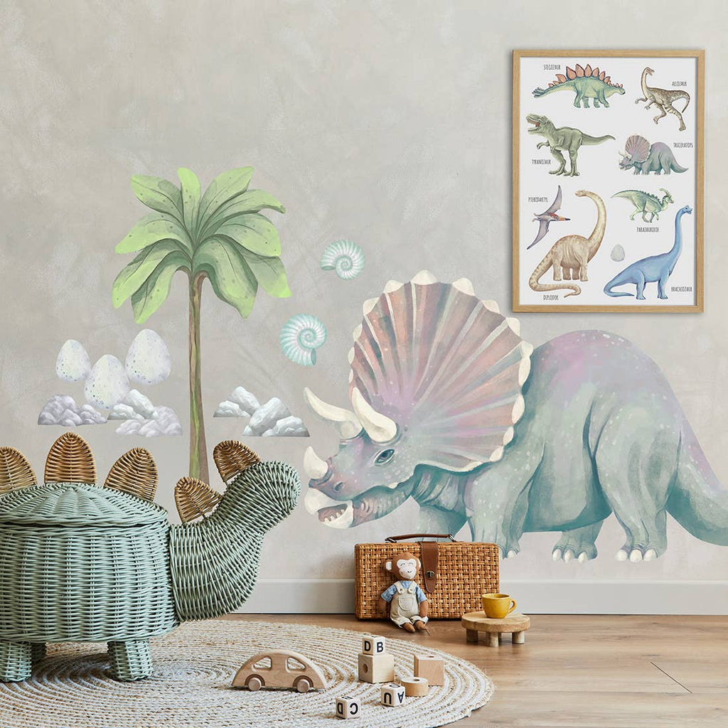 Wall Sticker | Dinosaur Triceratops XXL