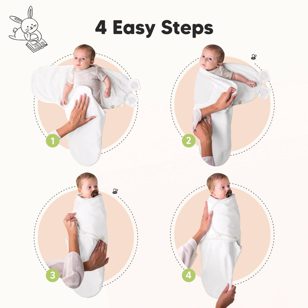 Soothe Infant Swaddle Wraps 3pk