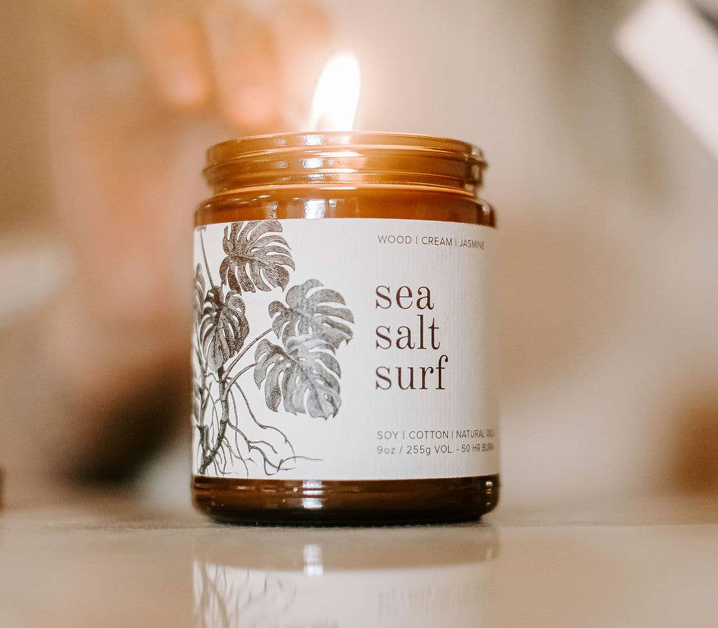 Sea Salt Surf Natural Soy Candle 9 oz