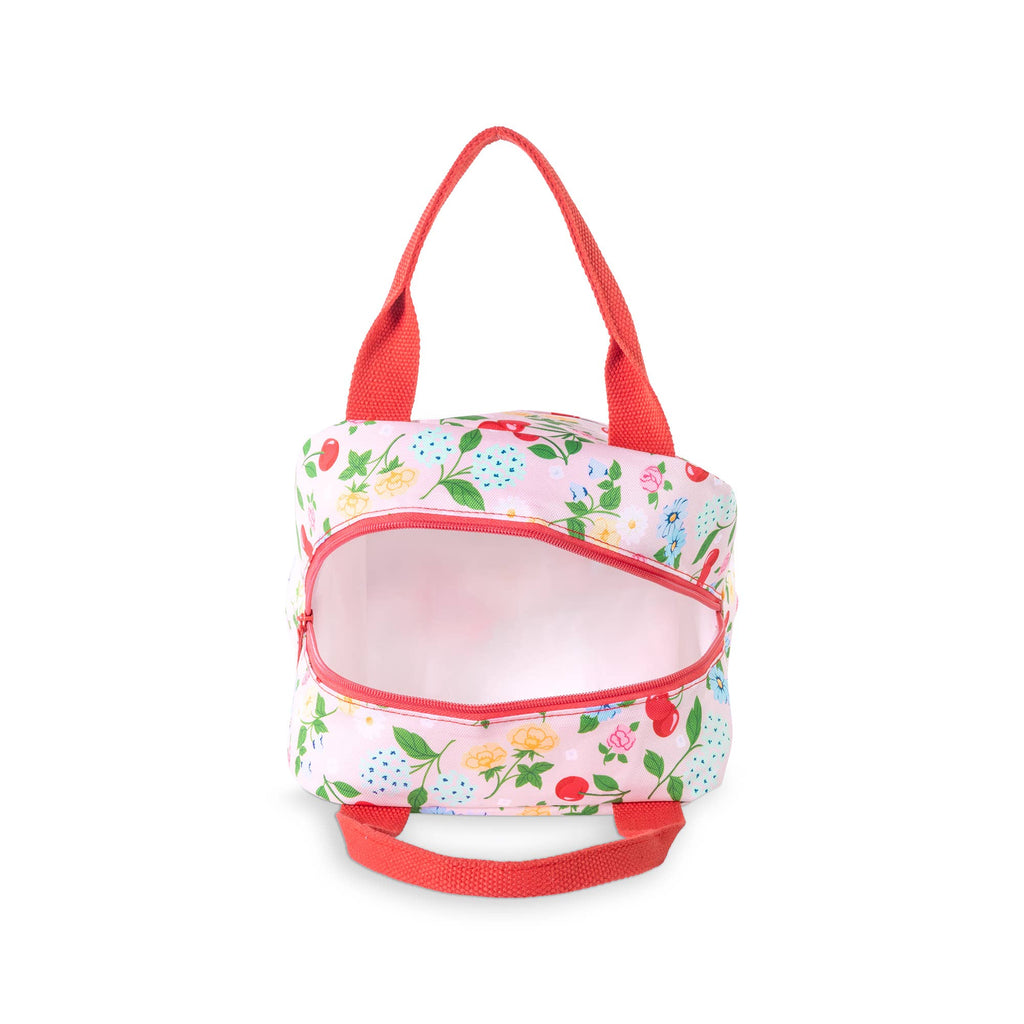 Lunch Tote, Flowers and Fruit