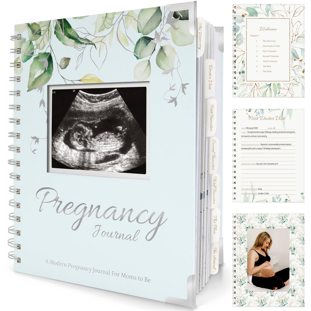 Pregnancy Journal (Frost) KeaBabies Inspire
