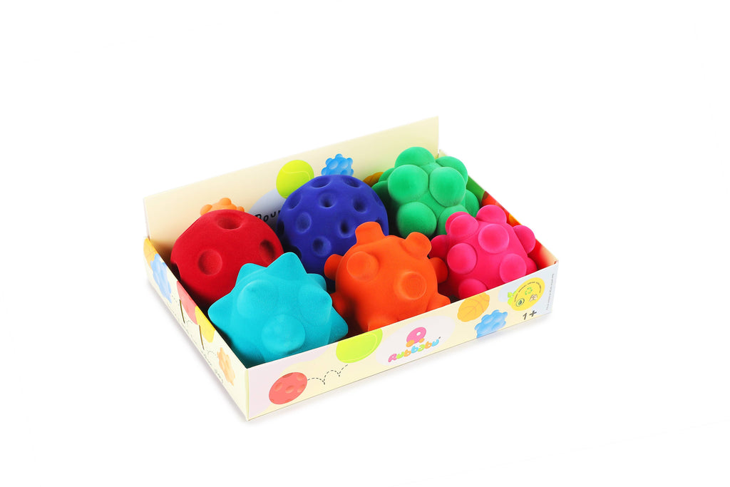 Sensory 4" Ball Assortment (set of 6)
