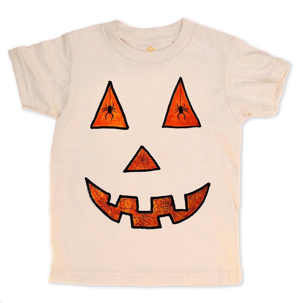 Spider Pumpkin - Kids Organic Tee/Long Sleeve