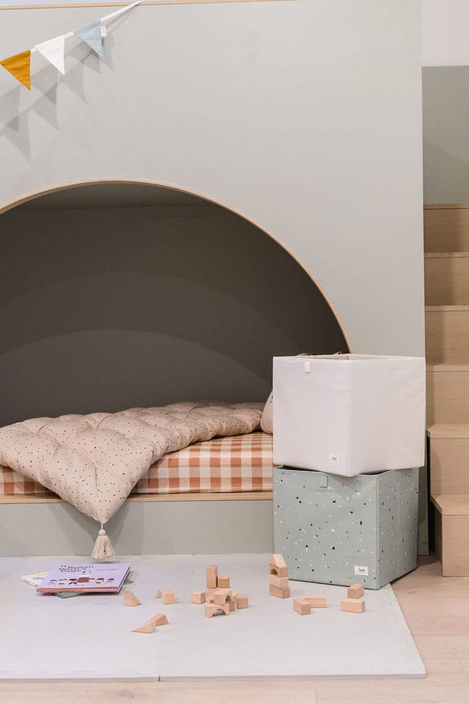 Recycled Fabric Storage Cube - Solid Colors