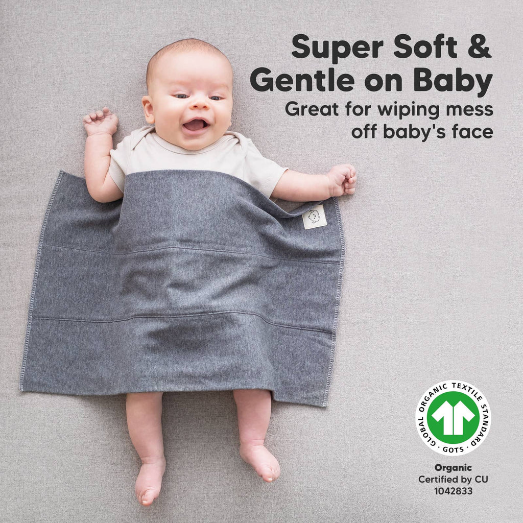 Keababies Shea Burp Cloth 6pk: Neutrals