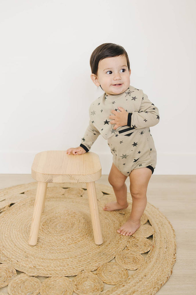 Organic Cotton Bib - Cosmic Stars