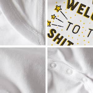 Welcome to the Shit Show | Funny Baby Clothing | White