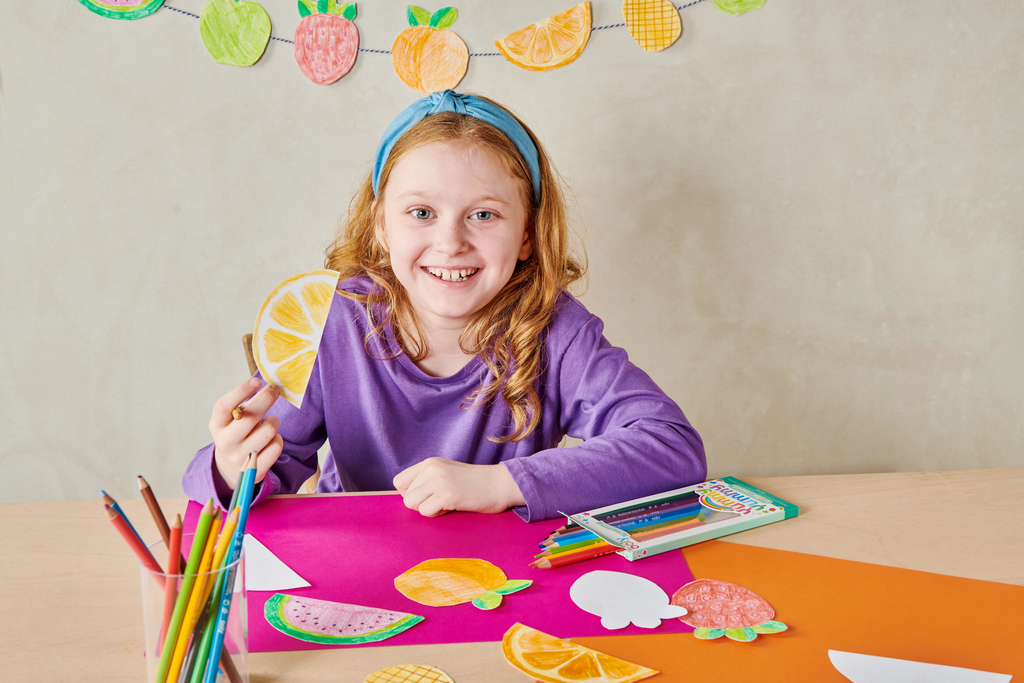 Yummy Yummy Fruit Scented Colored Pencils- Set of 12