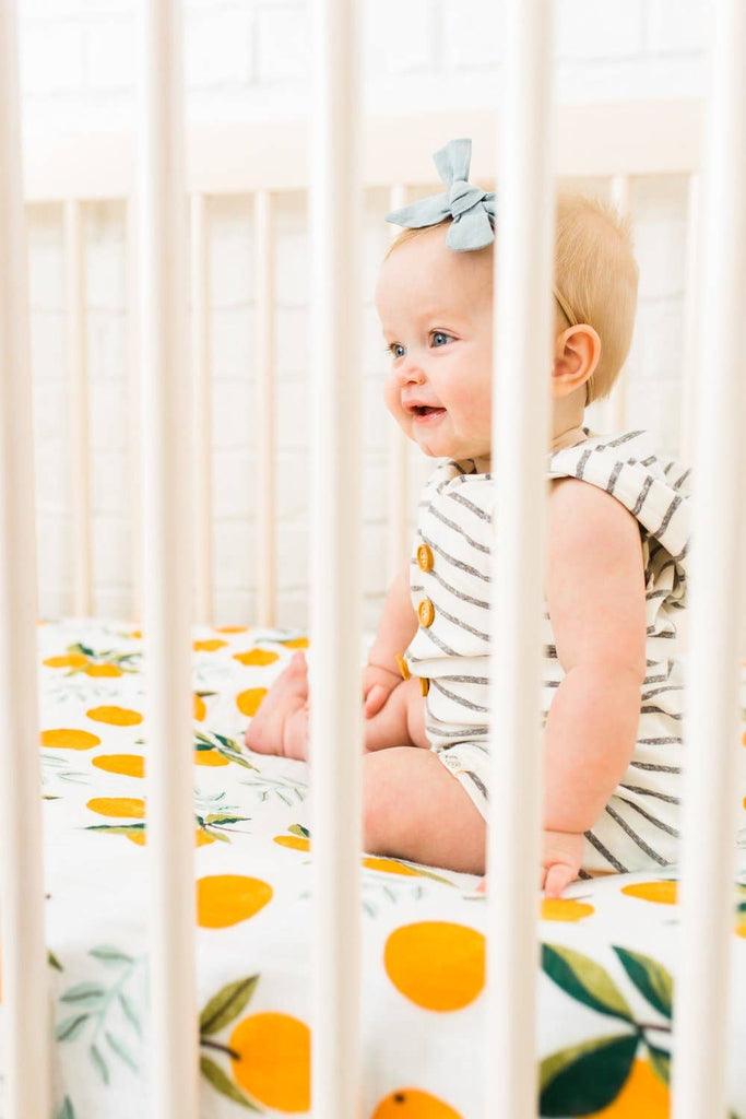 Clementine: Clementine Crib Sheet