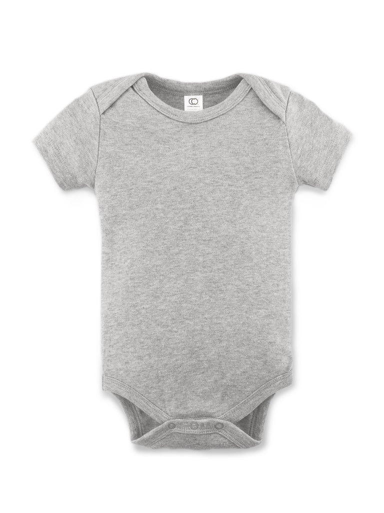 Short Sleeve H/Grey: 3-6M