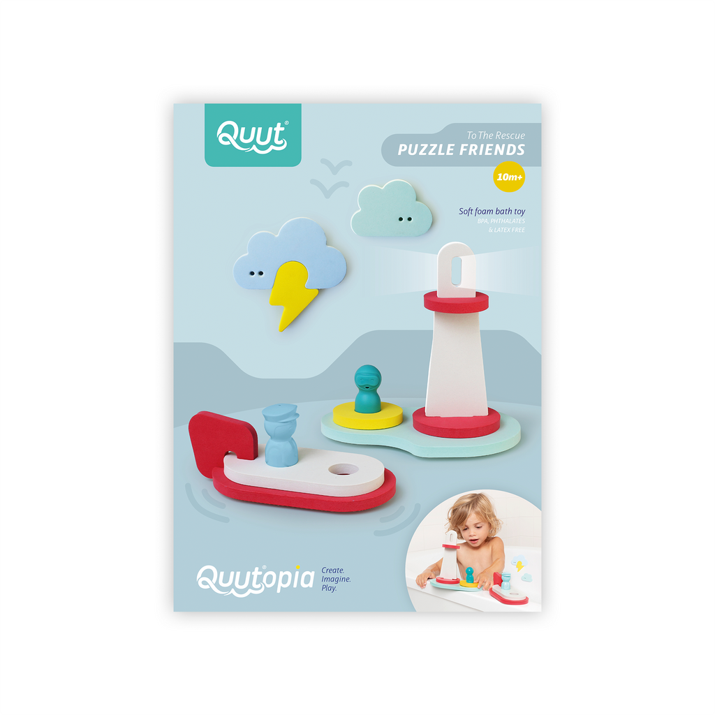 Quut Puzzle Friends - Fun in the Water