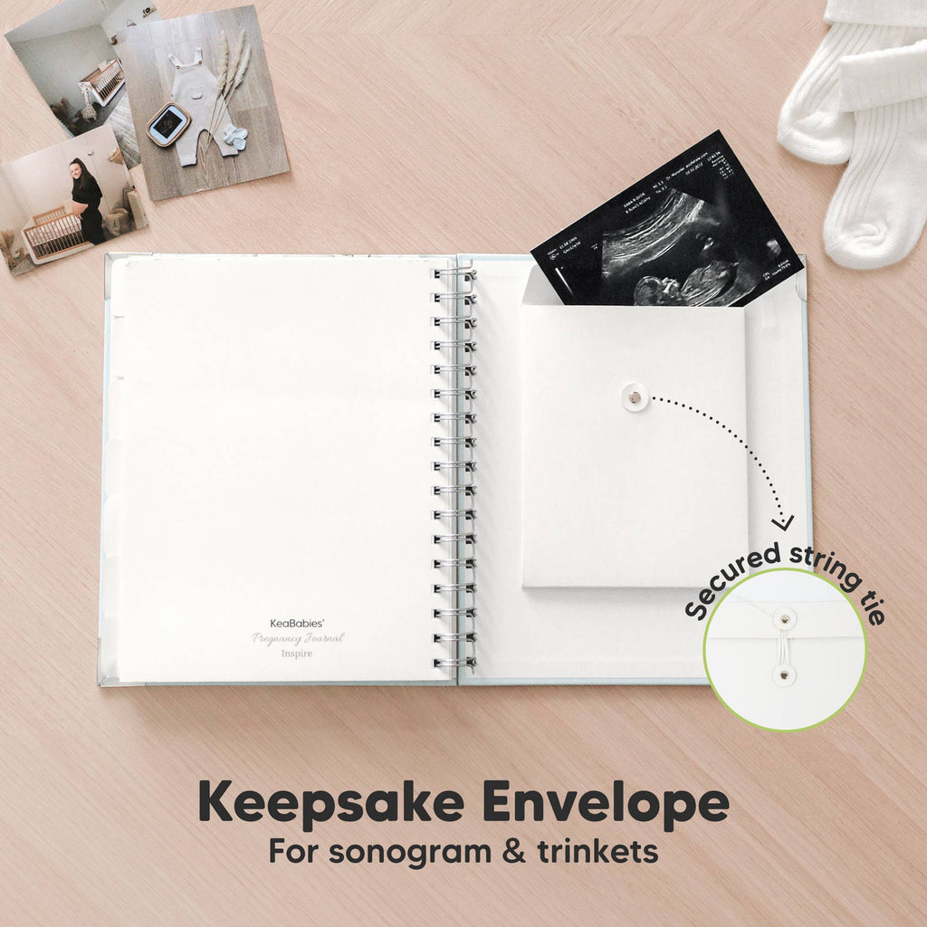 Pregnancy Journal (Frost) KeaBabies Inspire