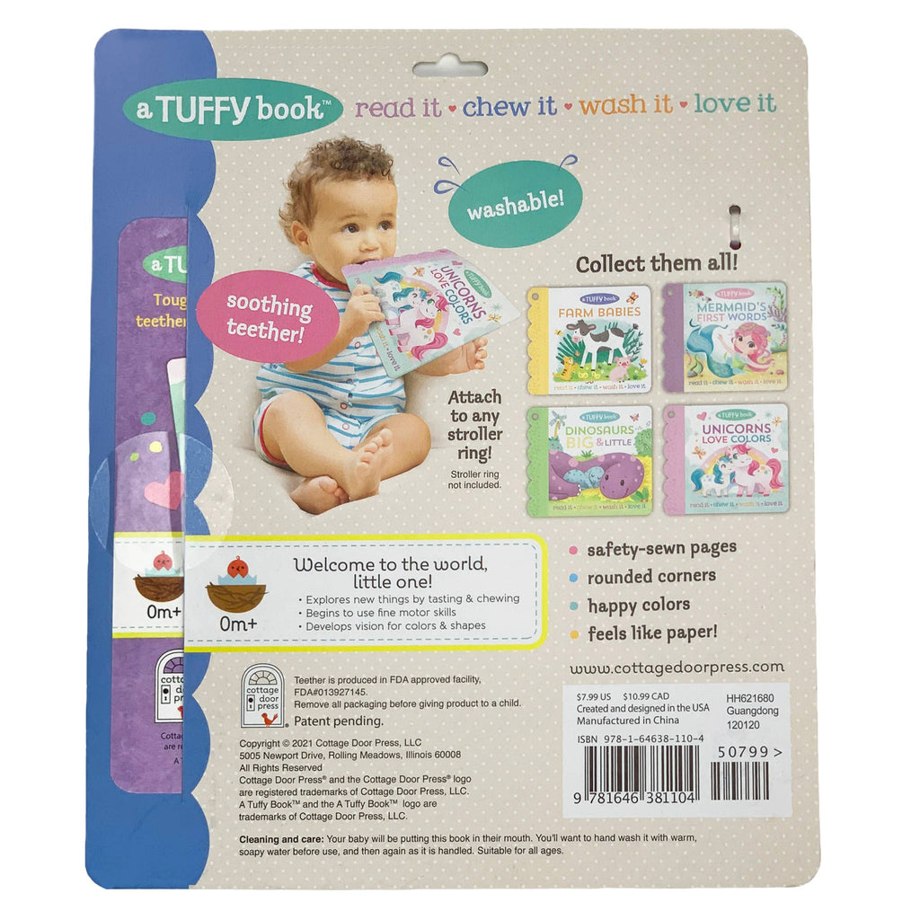 Unicorns Love Colors (Tuffy Teether Indestructible Book)