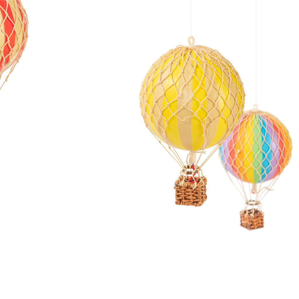 Primary Color Hot Air Balloon Mobile