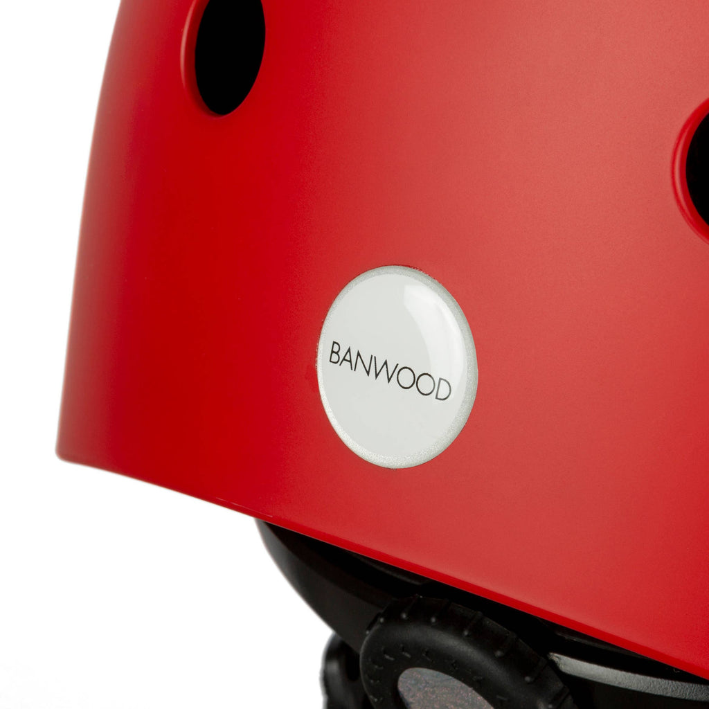 Banwood Classic Helmet - Matte Red (50-54 cm)