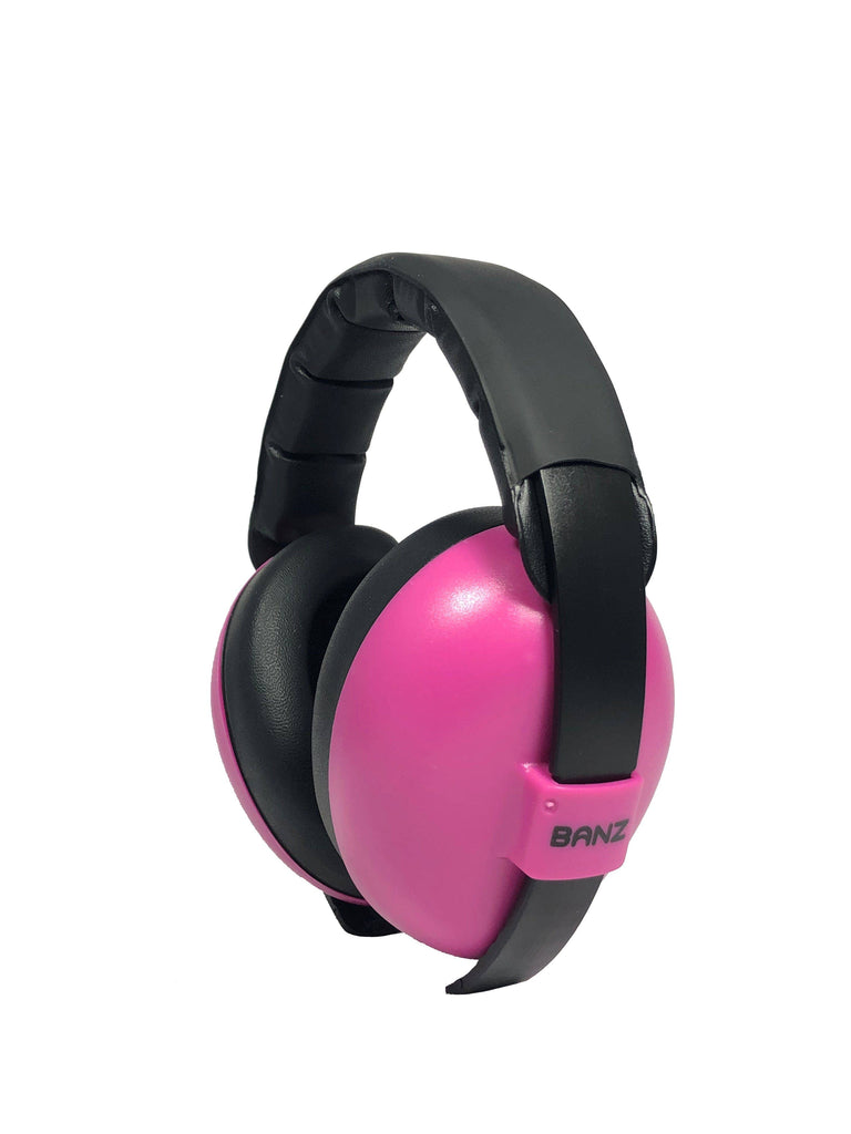 Baby Earmuffs Solids Noise Attenuation Ear Warmers for Kids: Azalea