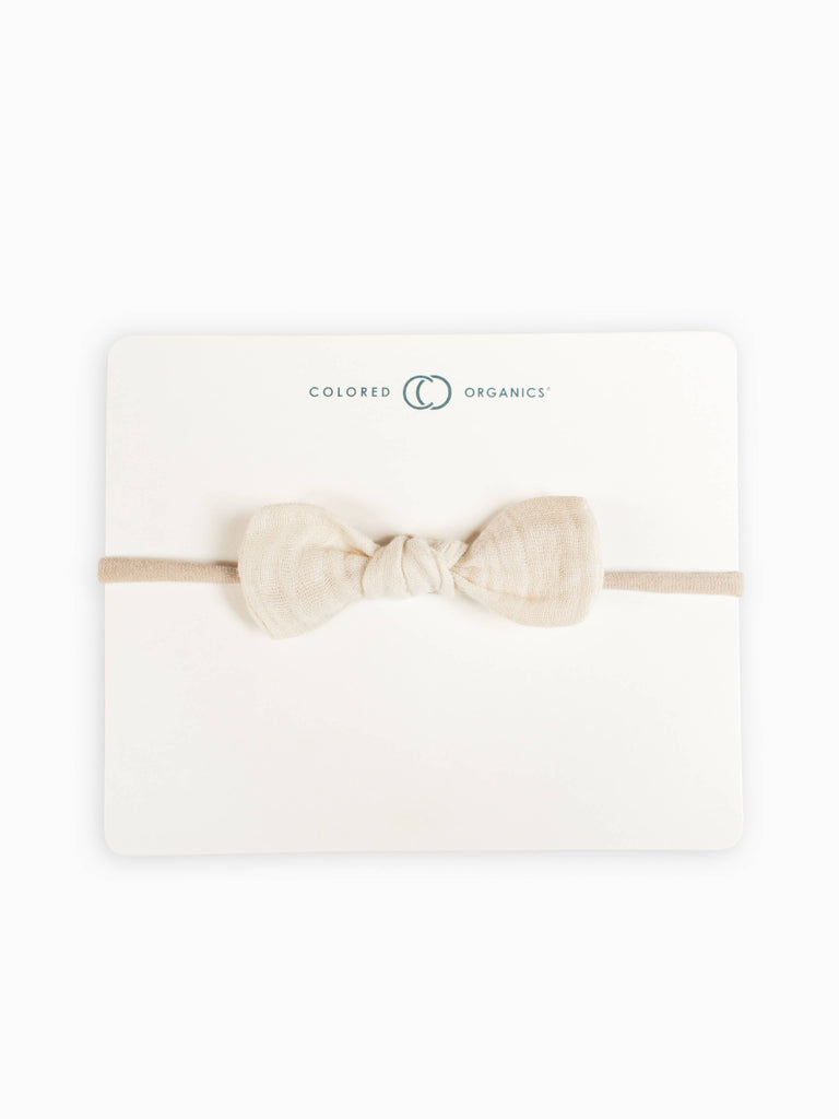 Bow Headband - Natural