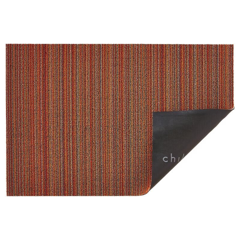 Skinny Stripe Shag Utility Mat