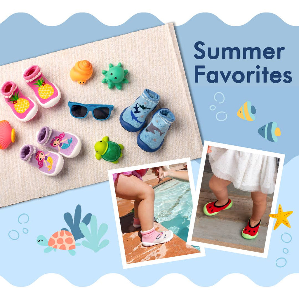 Komuello first walker baby sock shoes-Mini Bear