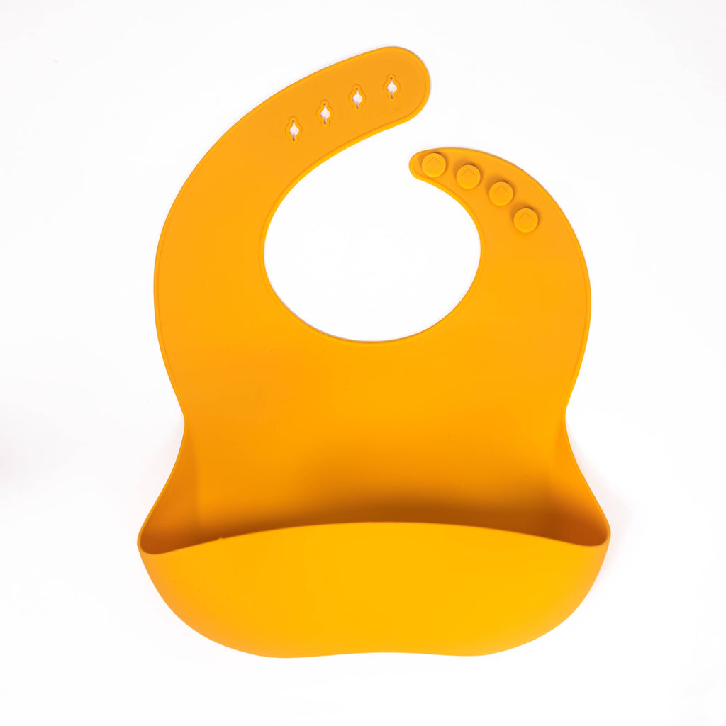 Mustard Silicone Bib