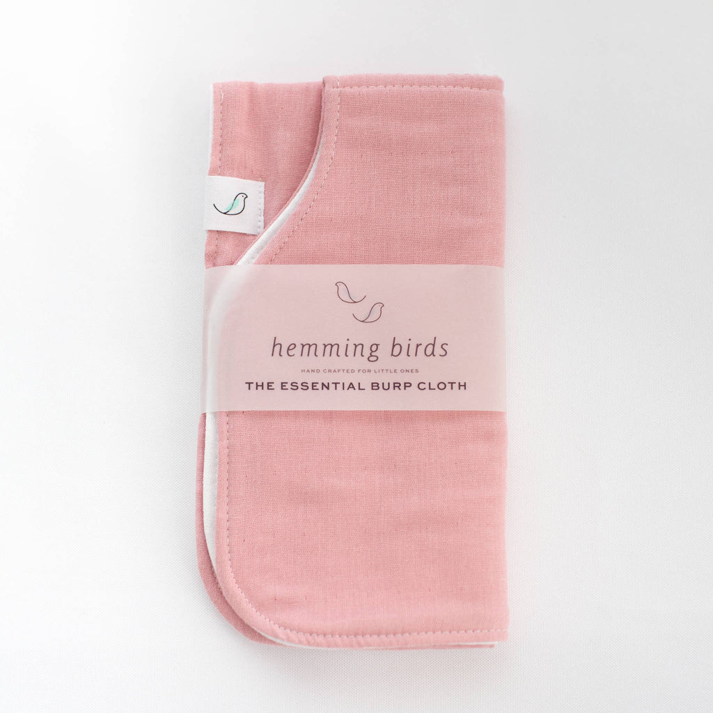 The Essential Burp Cloth - Peony