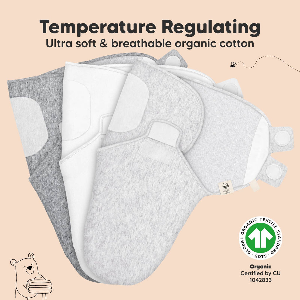 Soothe Infant Swaddle Wraps 3pk