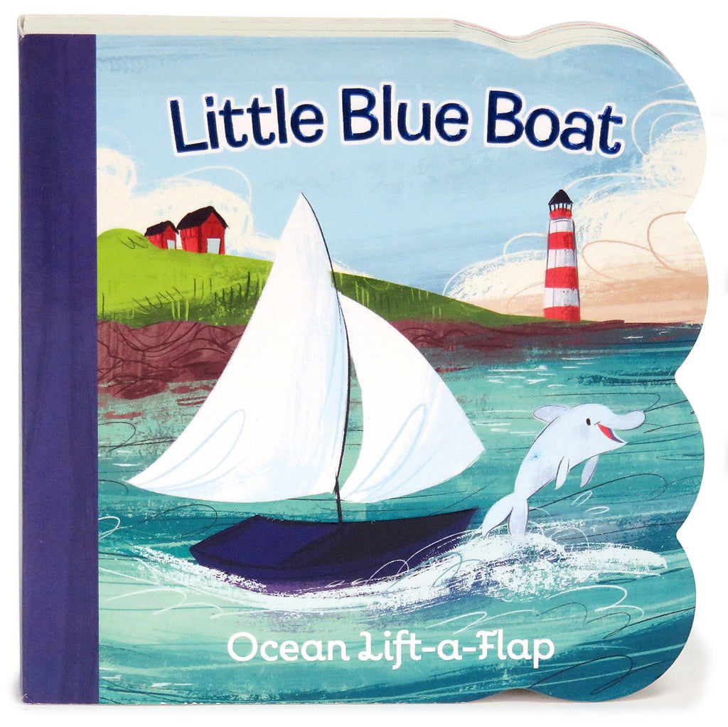 Little Blue Boat Ocean Lift A Flap