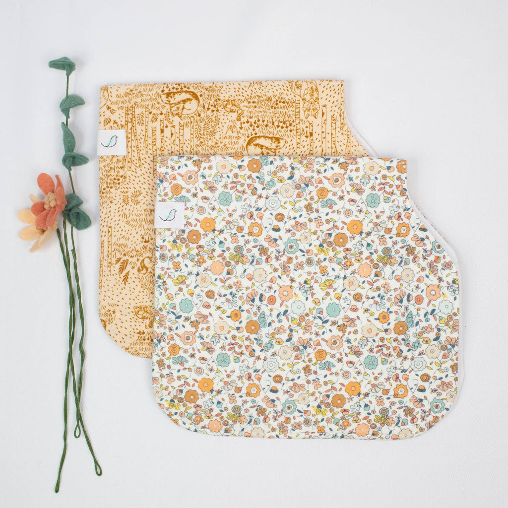 The Essential Burp Cloth - Ditsy Floral