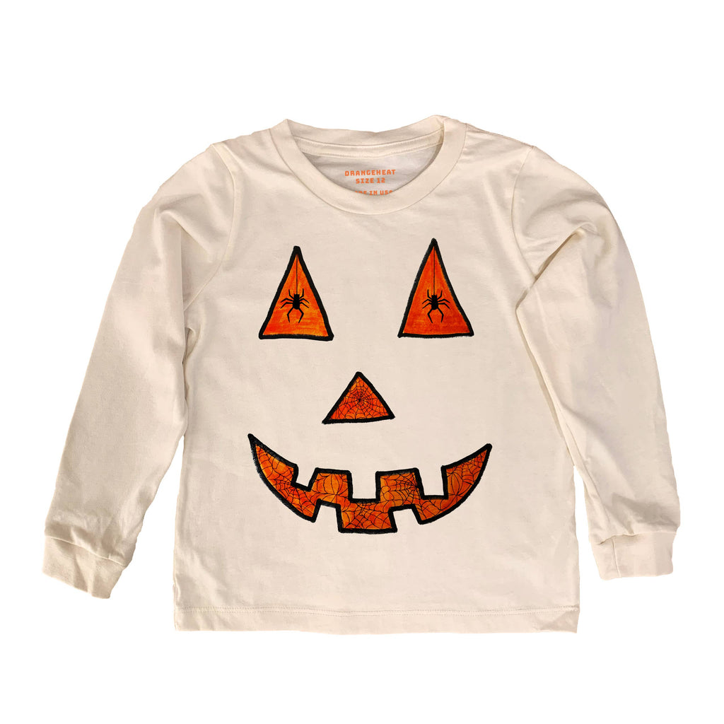 Spider Pumpkin - Kids Organic Tee/Long Sleeve
