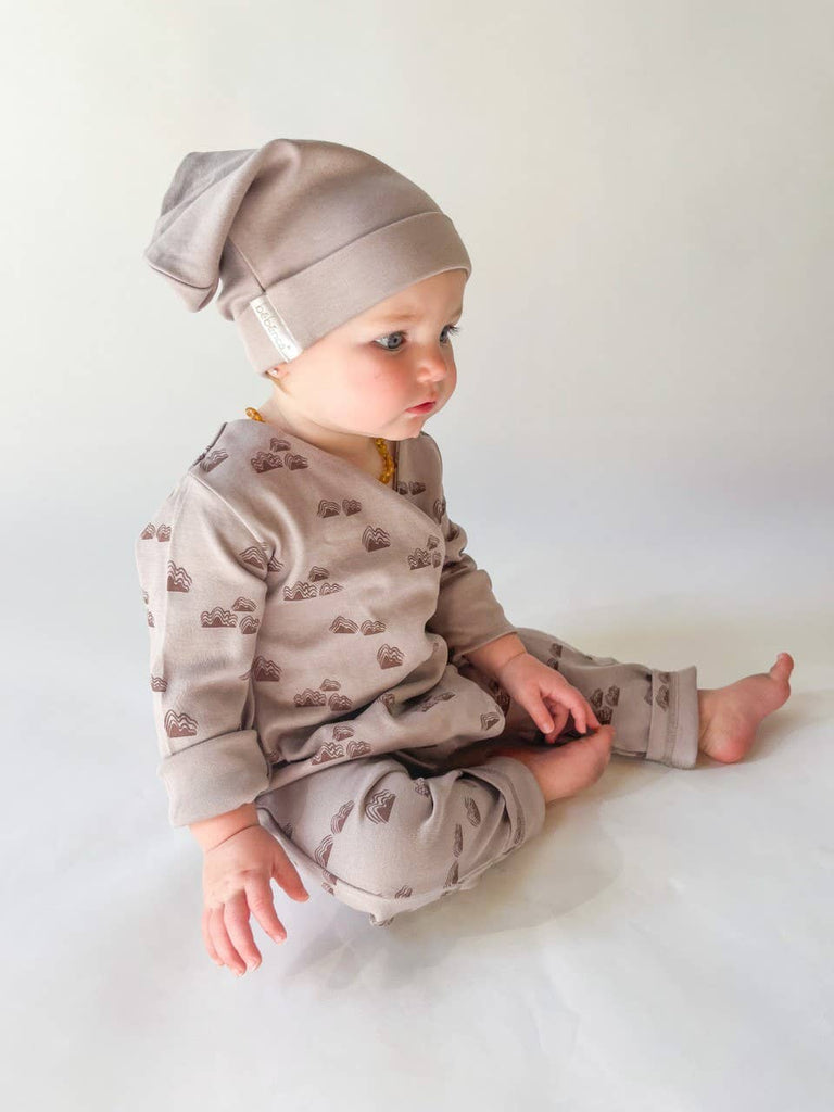 Organic Unisex Baby Kimono Romper/Jumpsuit
