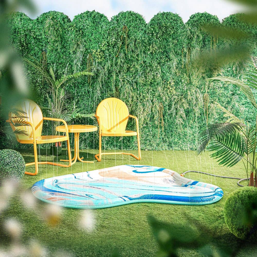 Minnidip Splash Pad in Watercolor Swirl