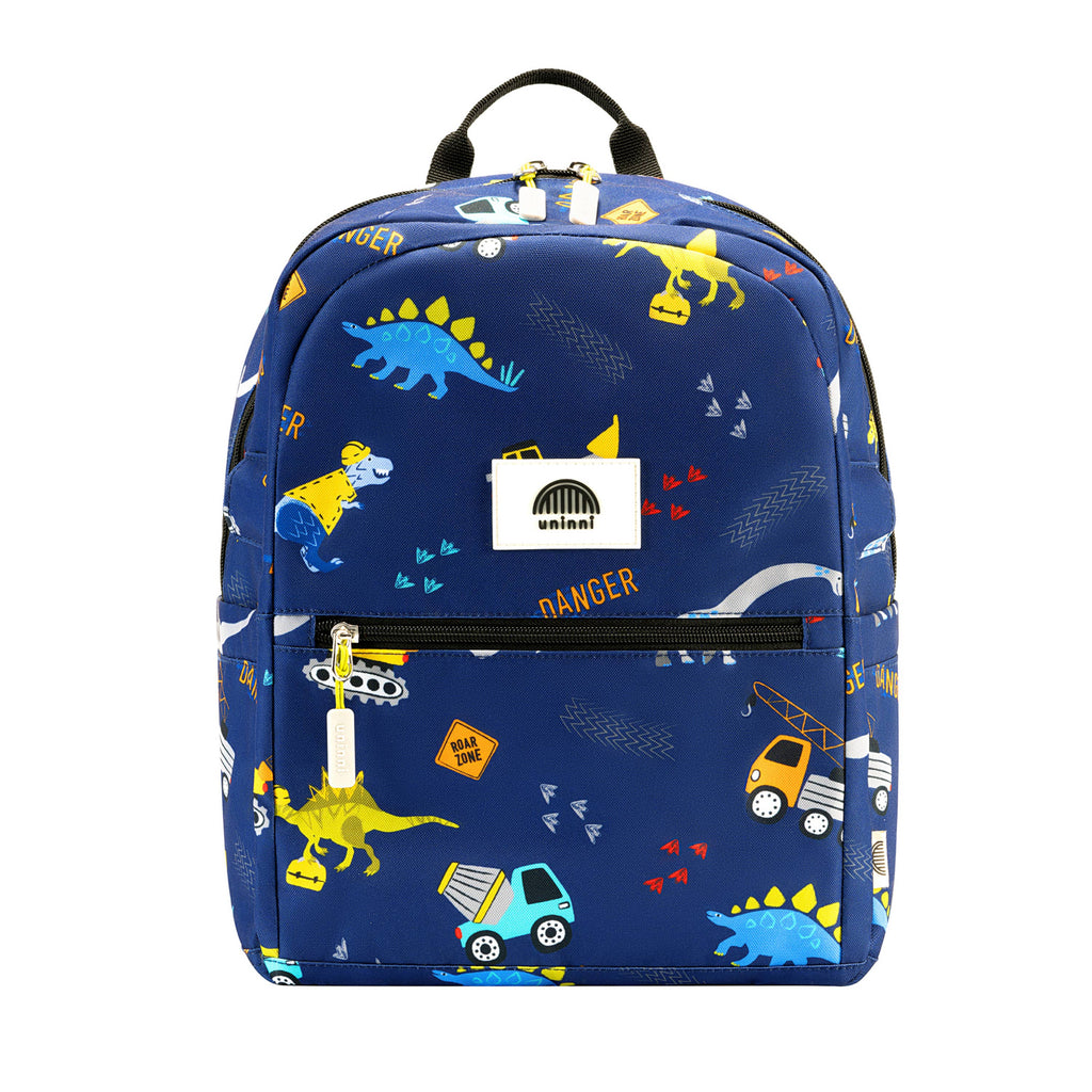 Ethan Backpack-Blue Dinosaur