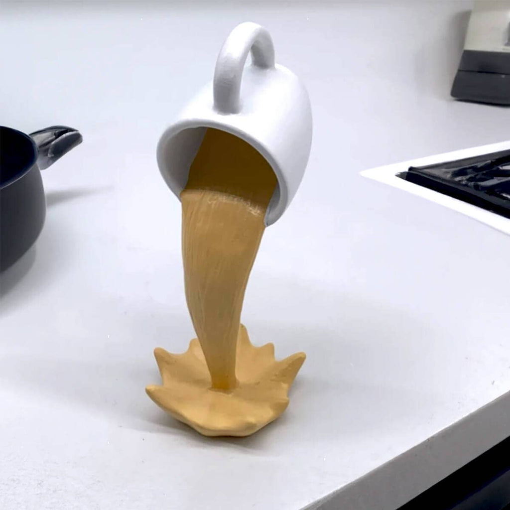Floating Spilling Coffee Cups (3pc)