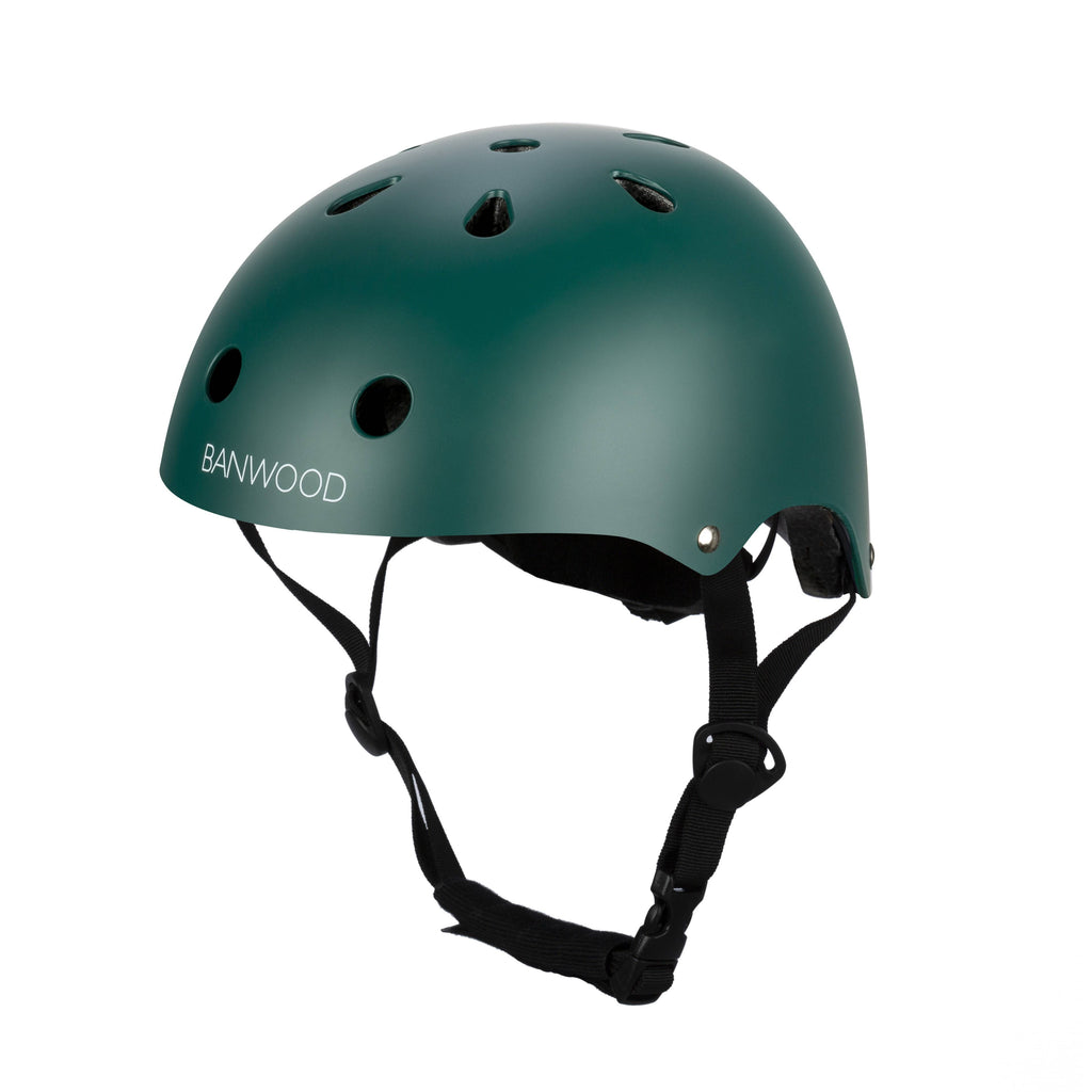 Banwood Classic Helmet - Matte Green (48-52 cm)