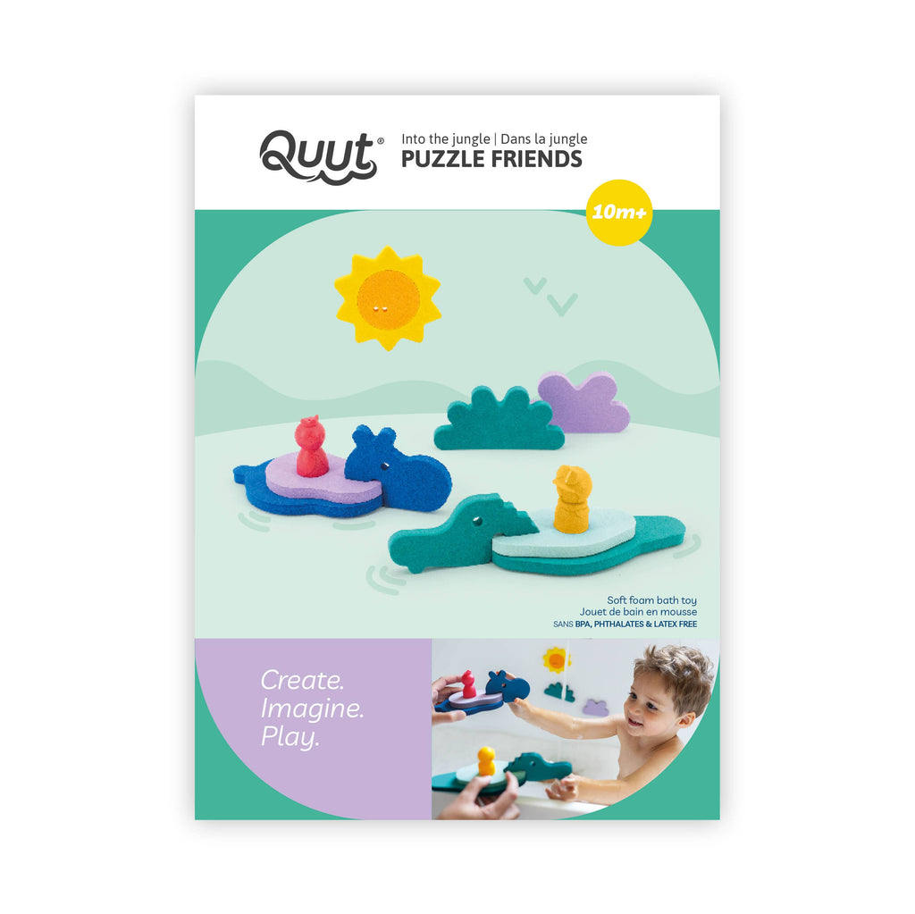 Quut Puzzle Friends - Fun in the Water