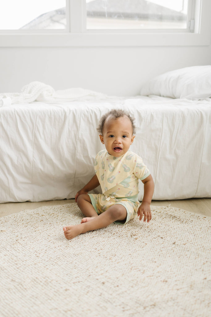 Organic Cotton Bib - Ukulele