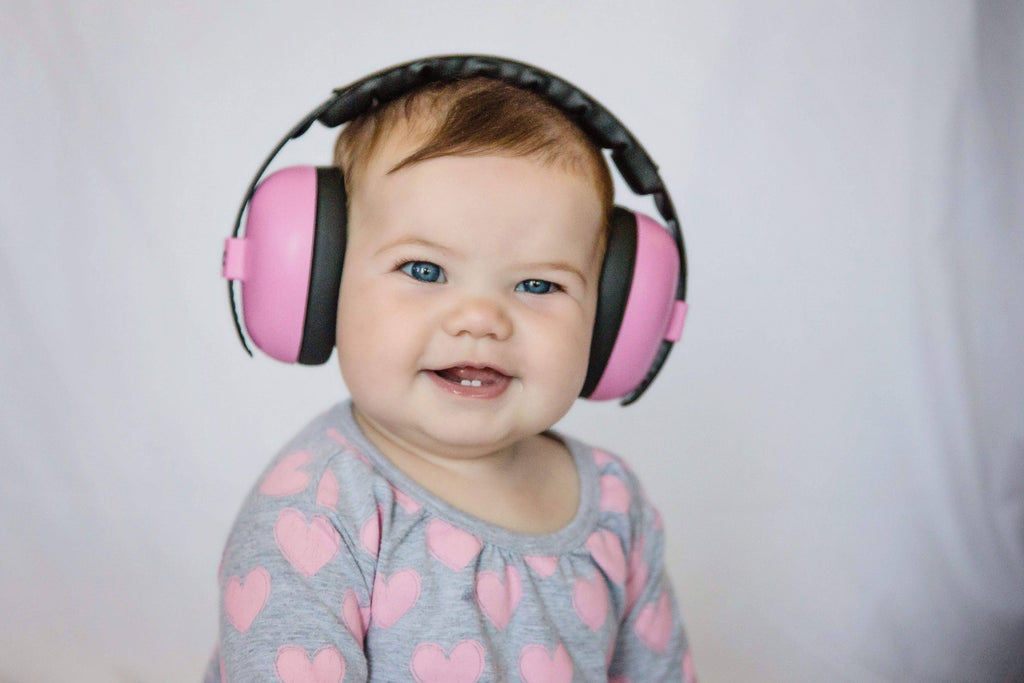 Baby Earmuffs Solids: Leaf Green