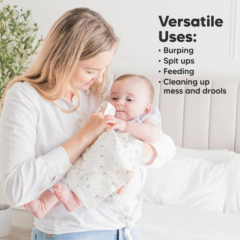 Keababies Shea Burp Cloth 6pk: Neutrals